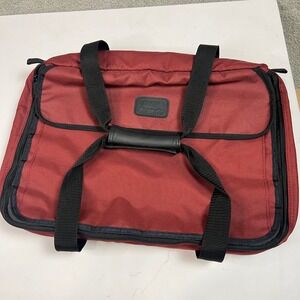 Pyrex Portables Casserole Carrying Bag Insulated Red Cold Pack Pocket Hot Dish
